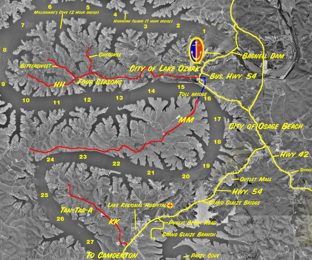 Lake Map